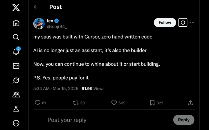 screenshot of a tweet from @leojr94